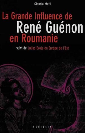 La grande influence de René Guénon en Roumanie