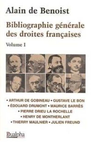 Bibliographie générale des droites françaises, Volume I