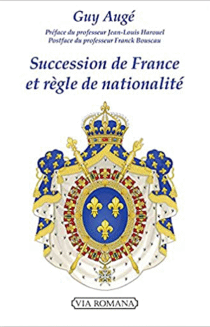 Succession de France et règle de nationalité, Guy Augé, éditions Via Romana, 20 €