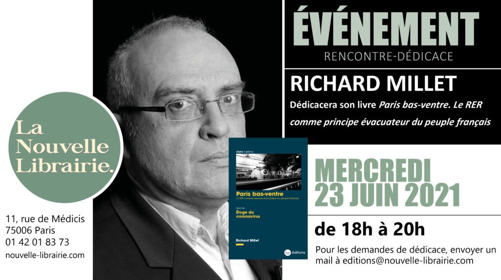 dédicace Richard Millet