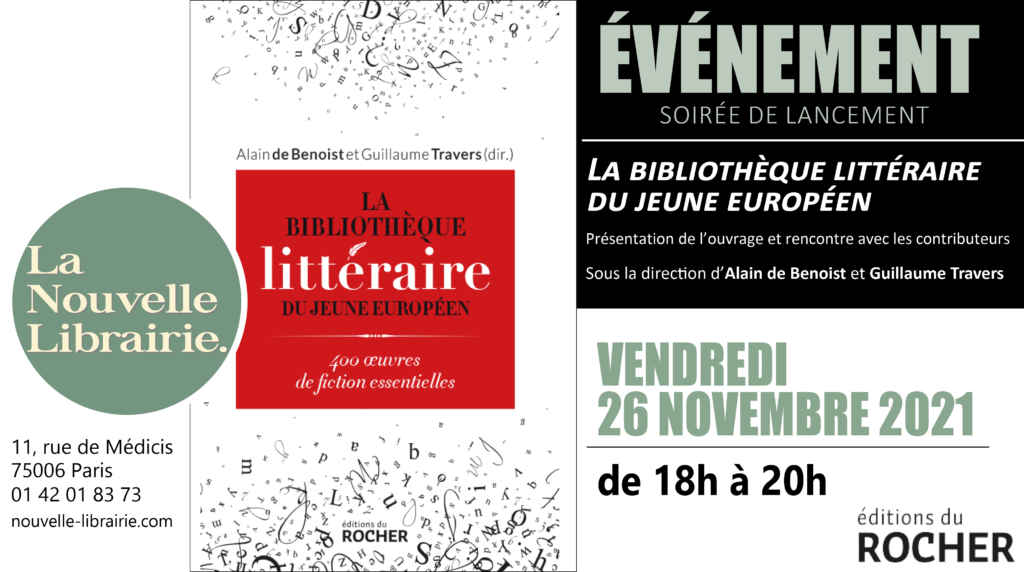 soirée bibliothèque littéraire du jeune européen