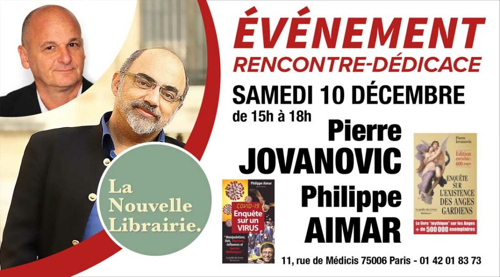 Rencontre et signature - Pierre Jovanovic et Philippe Aimar
