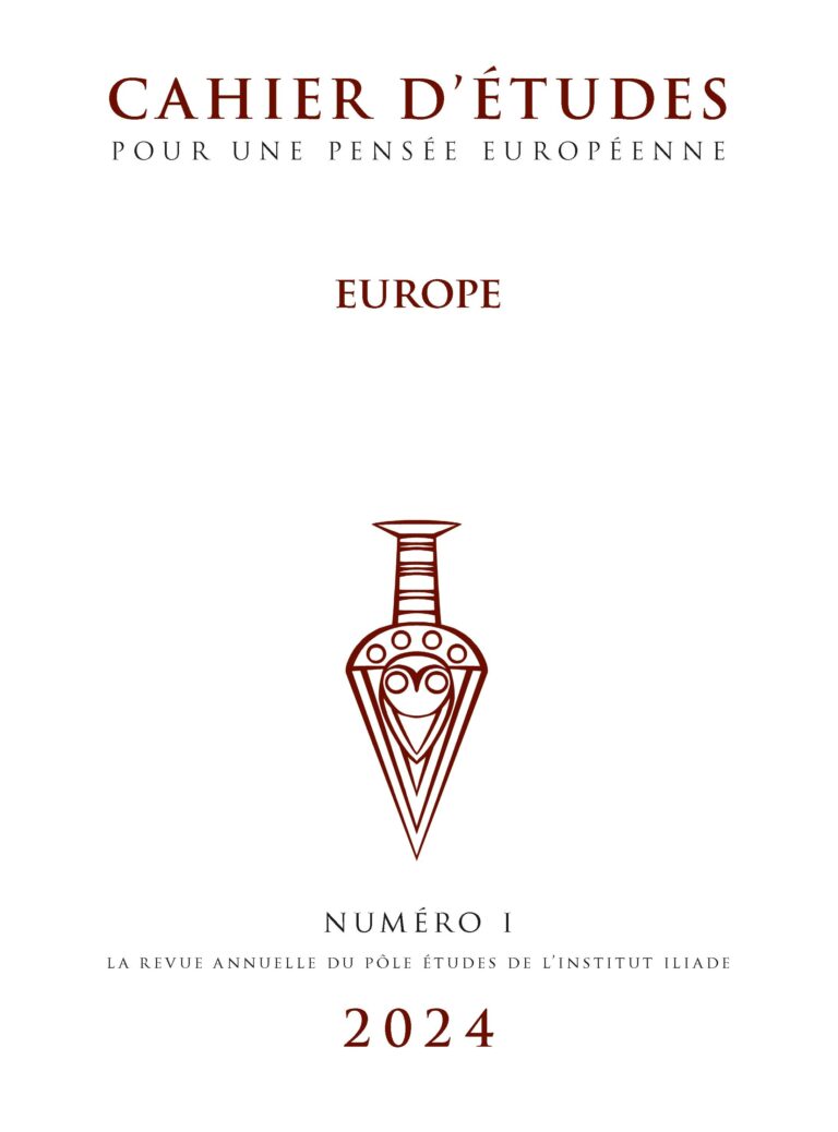 Cahier d'études de l'institut Iliade - Europe